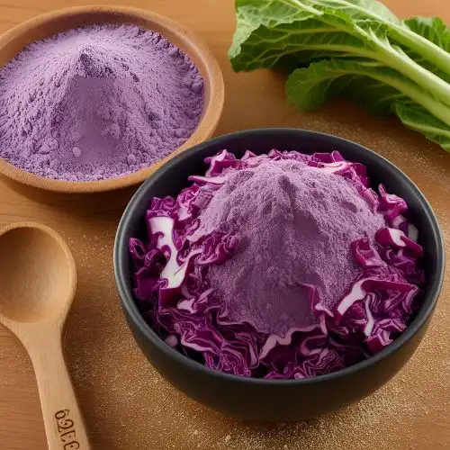 How Does E163 Red Cabbage Powder Compare to Artificial Colors?